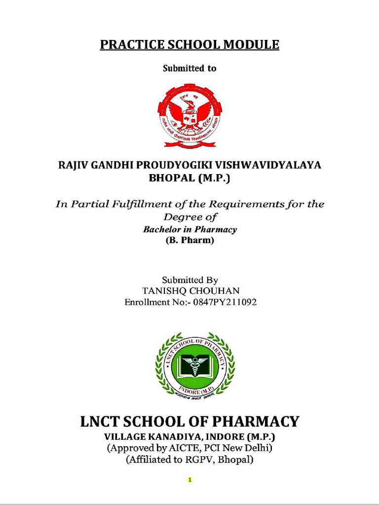 Practice School Modules | PDF