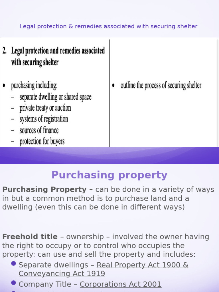 2025 Separate Dwelling or Shared Space | PDF | Private Law | Common Law