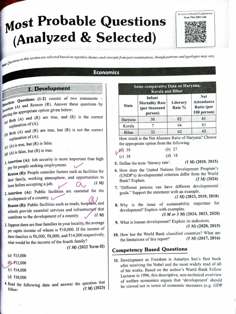 Class 10th SST Most Repeated Questions | PDF