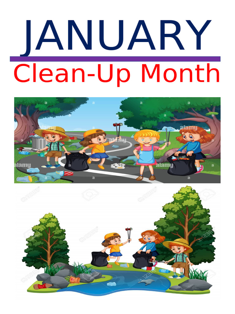 Bulletin - Board.january - Clean Up Month | PDF