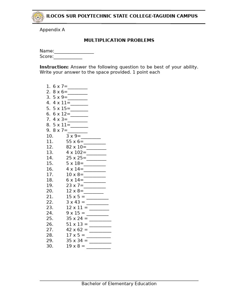 Appendices | PDF