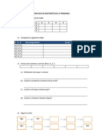 Ejercicios de Matemáticas 2º Primaria 2