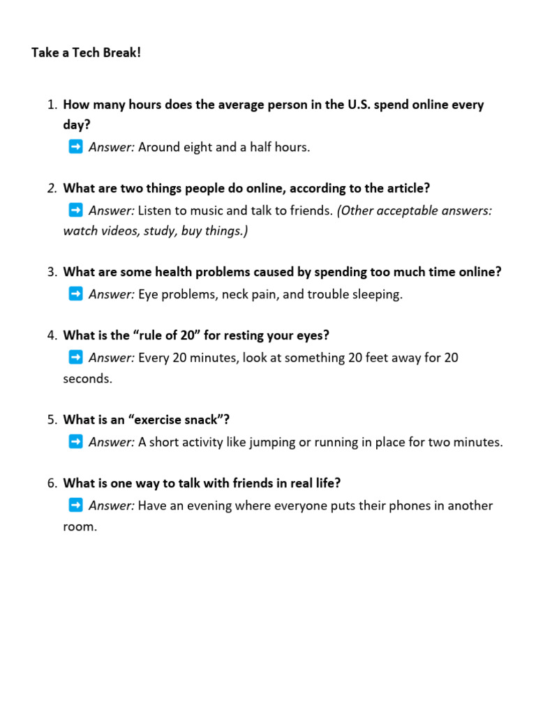 Speaking Questions Set E Pdf