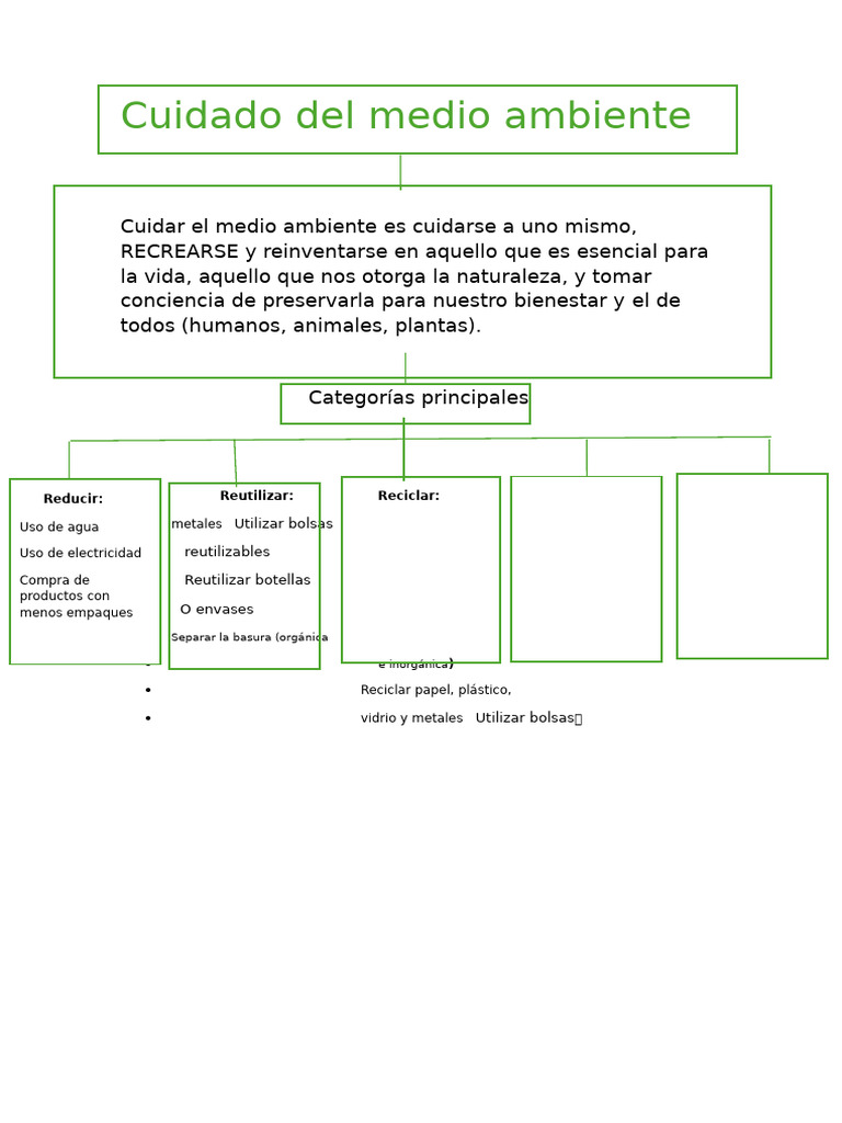 Cuidado Del Medio Ambiente | PDF