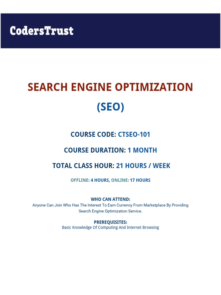 Search Engine Op Tim Ization | PDF | Search Engine Optimization | Word ...
