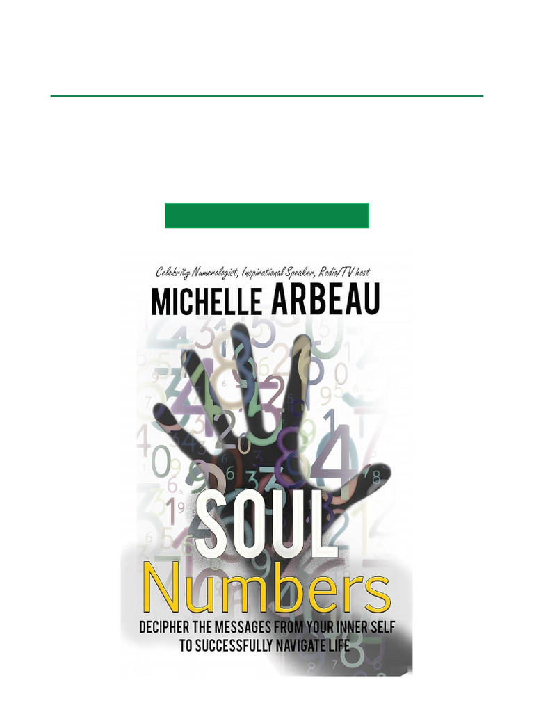 Soul Numbers: Unlock Your Inner Self | PDF