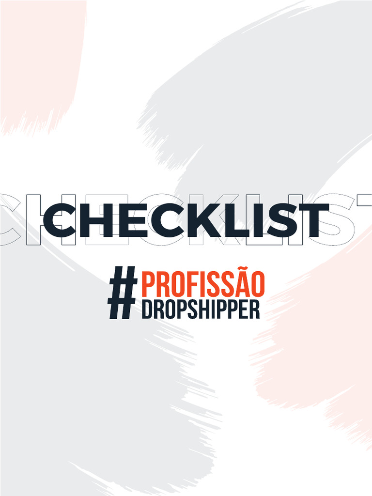 Checklist de Início para Dropshipping | PDF