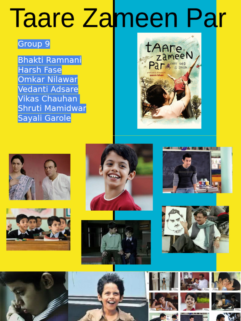 Group 9 - Taare Zameen Par | PDF