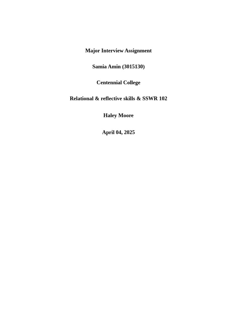 Non-Verbal Communication in Interviews | PDF | Nonverbal Communication ...