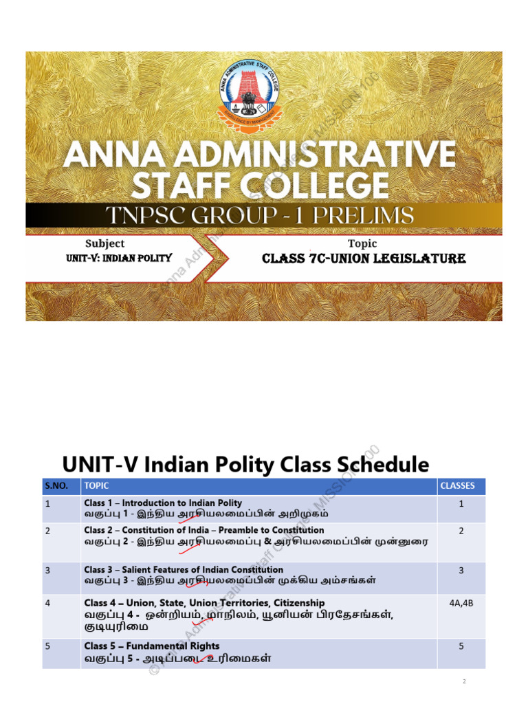 7C-Union Legislature | PDF