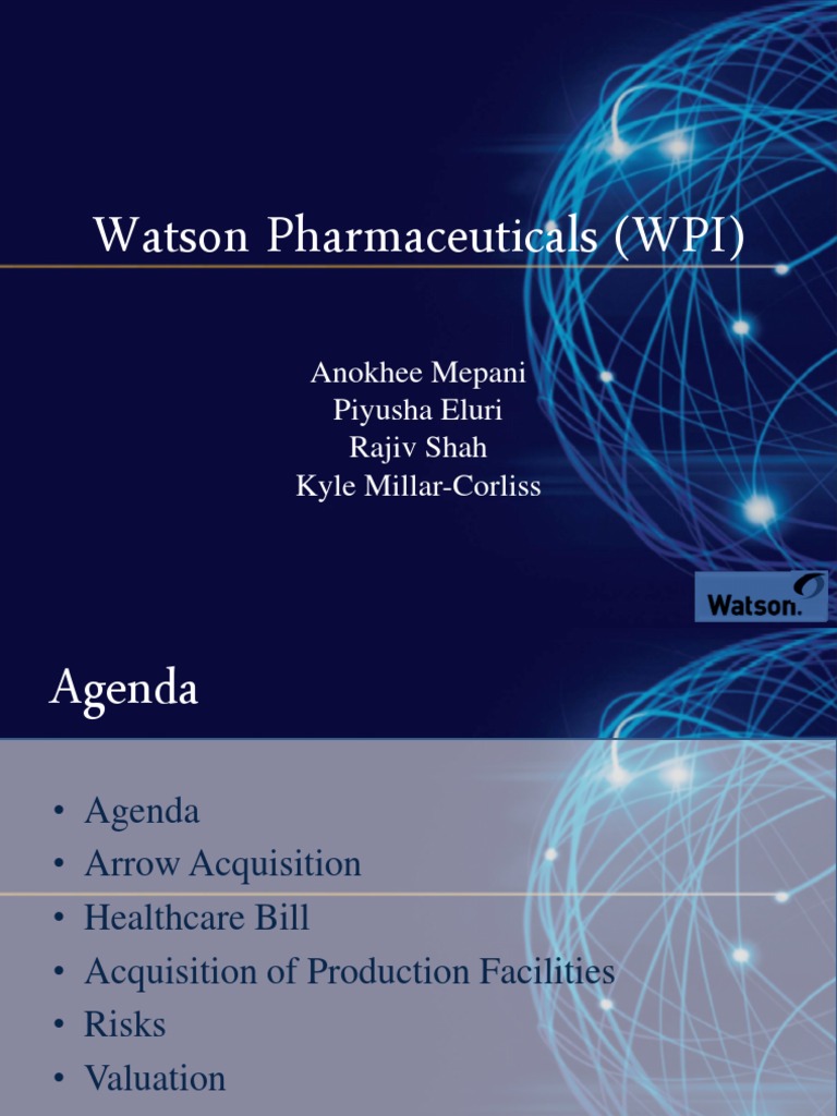 WPI Pharmaceuticals | PDF | Generic Drug | Life Sciences