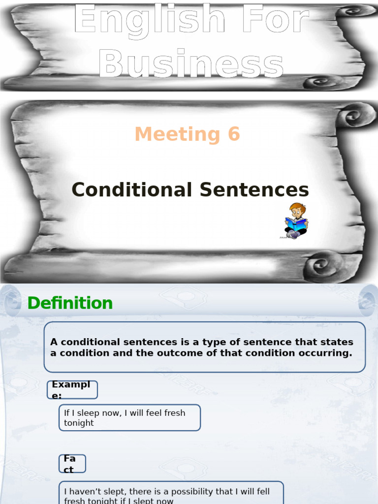 Understanding Conditional Sentences | PDF | Clause | Adjective