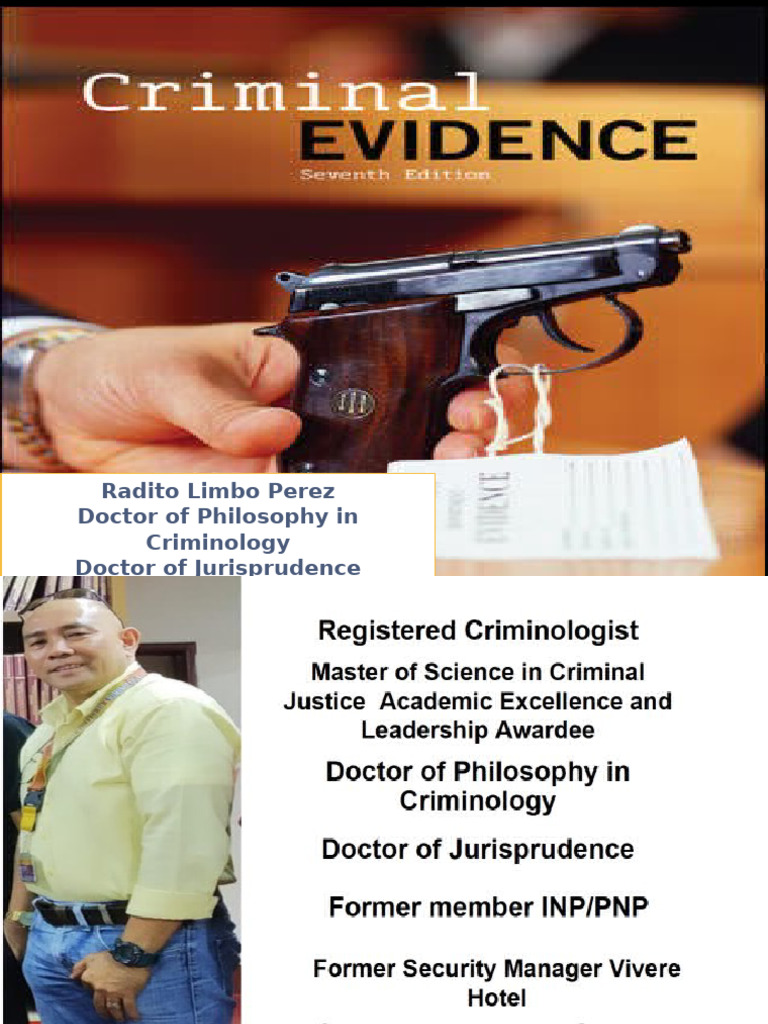 Comprehensive Guide to Evidence Rules | PDF | Burden Of Proof (Law ...