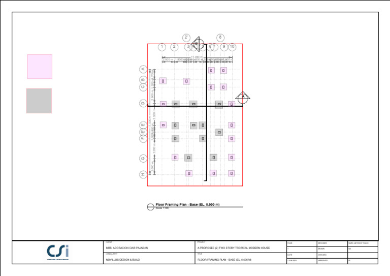 Base Framing Plan | PDF