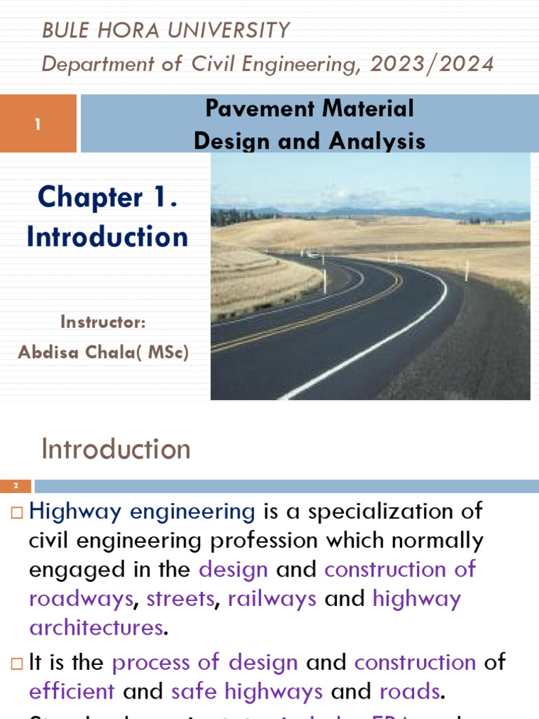 Pavement Engineering: Design Overview | PDF | Road Surface | Fracture