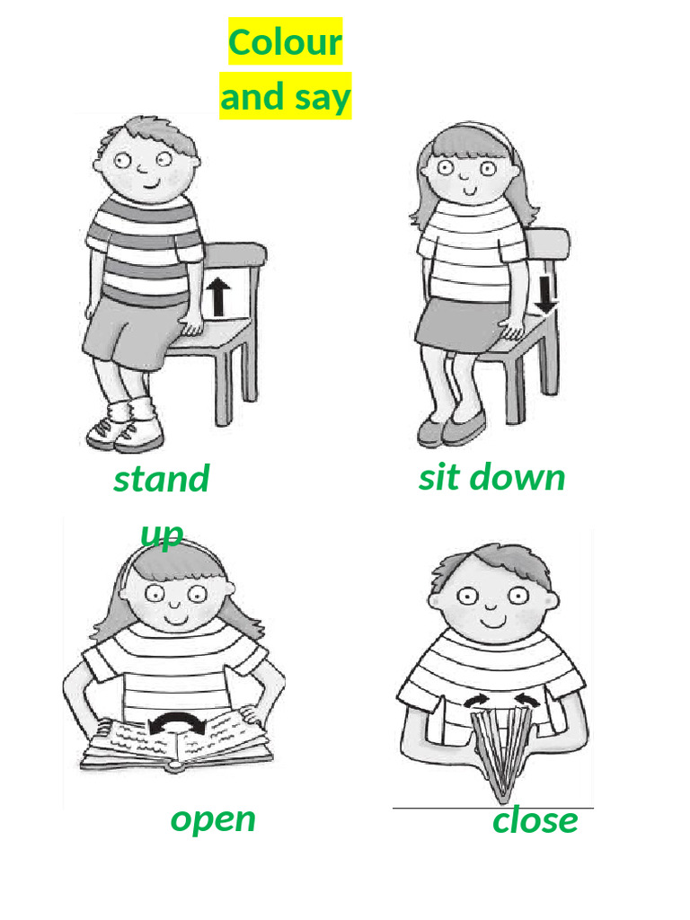 Stand Up Sit Down | PDF