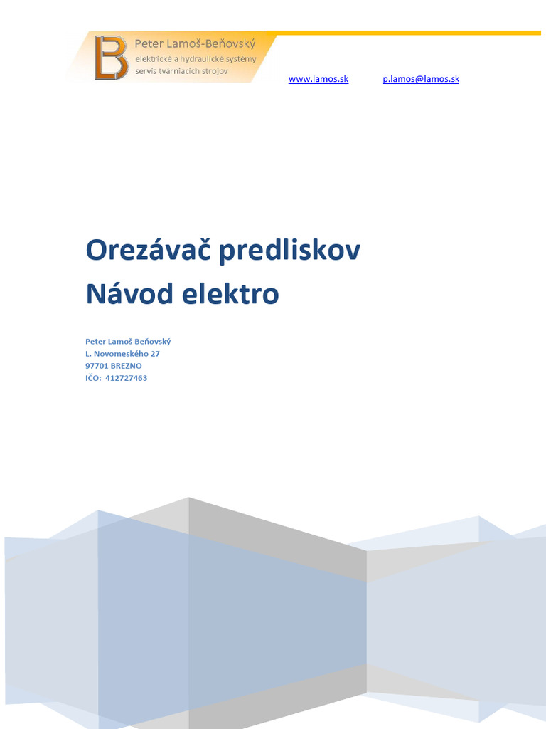 Návod Orezávač A | PDF