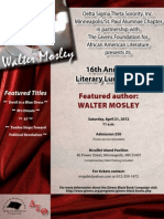 Literary Luncheon Flyer 2012