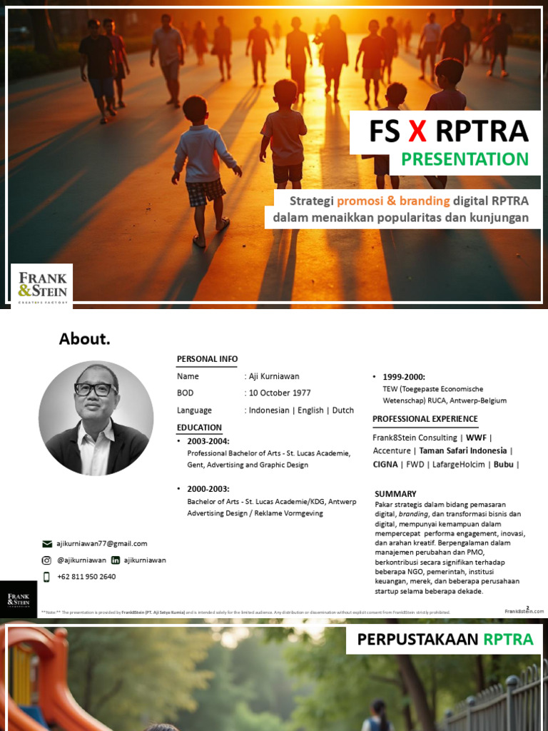 Strategi Branding Digital RPTRA | PDF