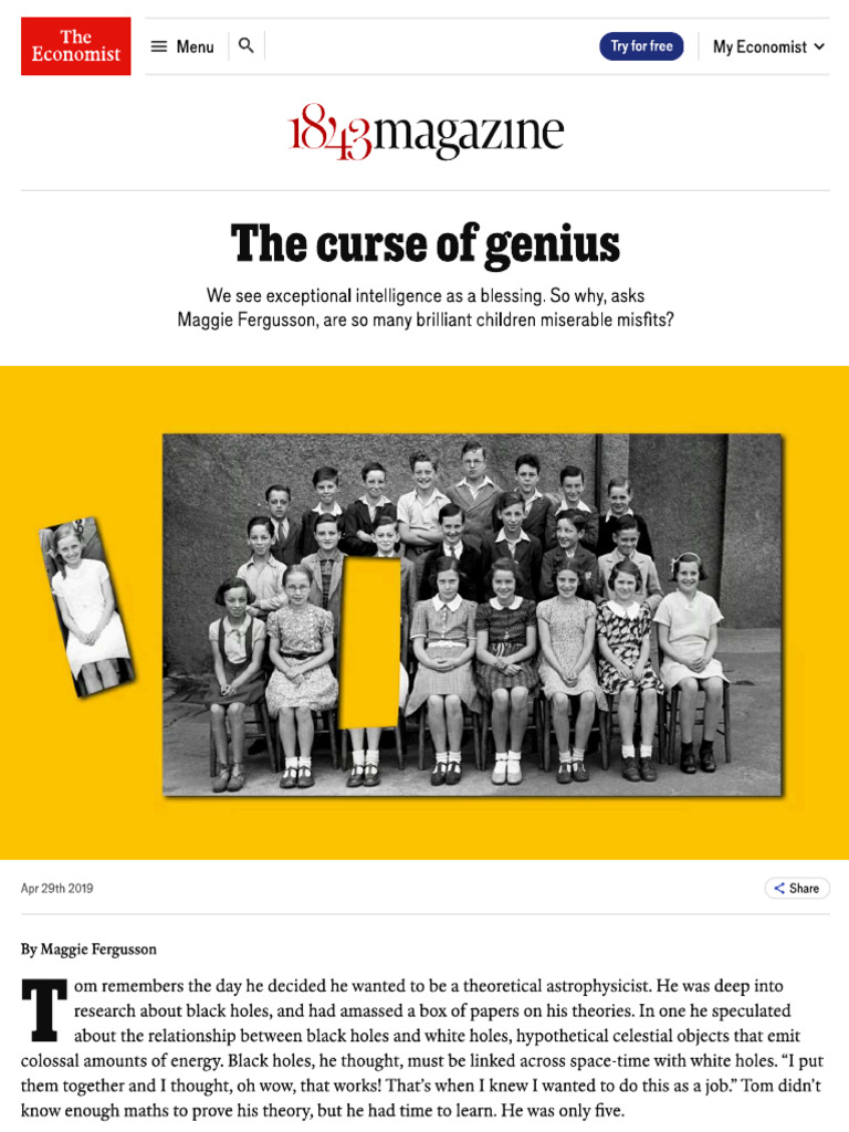 The Curse of Genius Maggie Fergusson | PDF