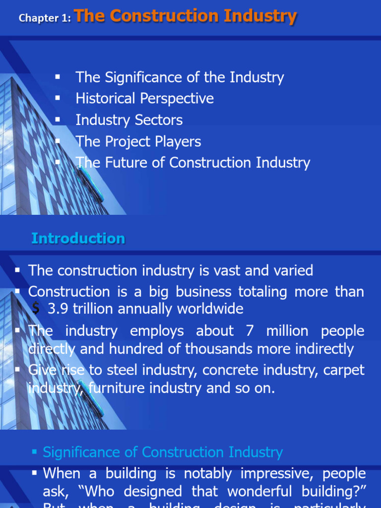 Chapter 1 Construction Methods and Engineering Mang | PDF | General ...