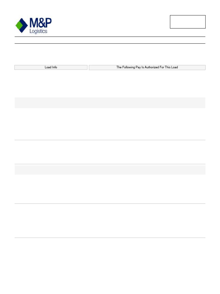 DispatchConfirmation166780 08-25-2023 | PDF | Cargo | Freight Transport