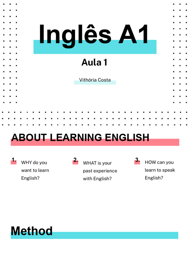 English A1: Basic Greetings & Conversations | PDF