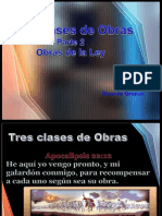 Tres Clases de Obras II Obras de La Ley