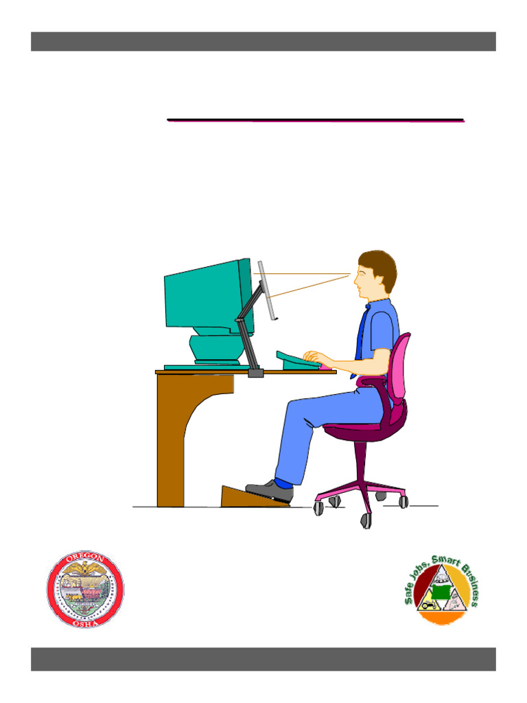 Ergonomics in the office | PDF | Chair | Computer Keyboard