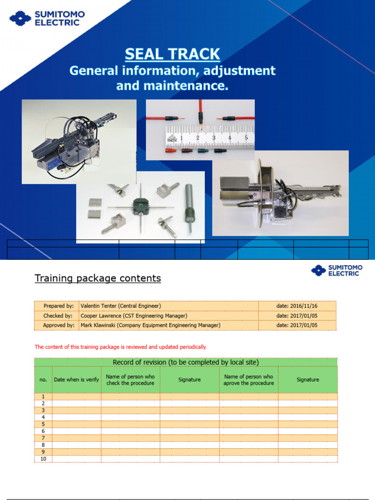 Kit SEAL | PDF | Equipment | Manufactured Goods