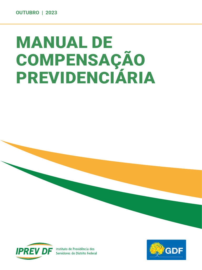 MANUAL DE COMPENSACAO PREVIDENCIARIA Out2023 | PDF | Programas sociais ...