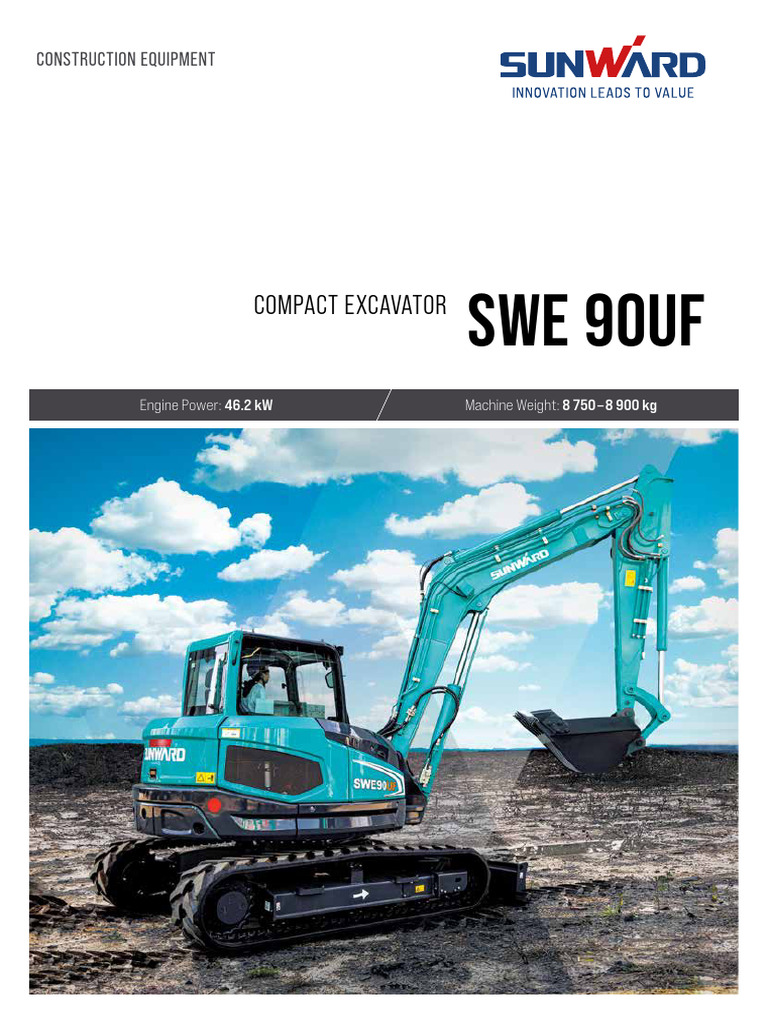 Sunward SWE90 UF 12 210113a LowRes B | PDF | Engines | Mechanical ...