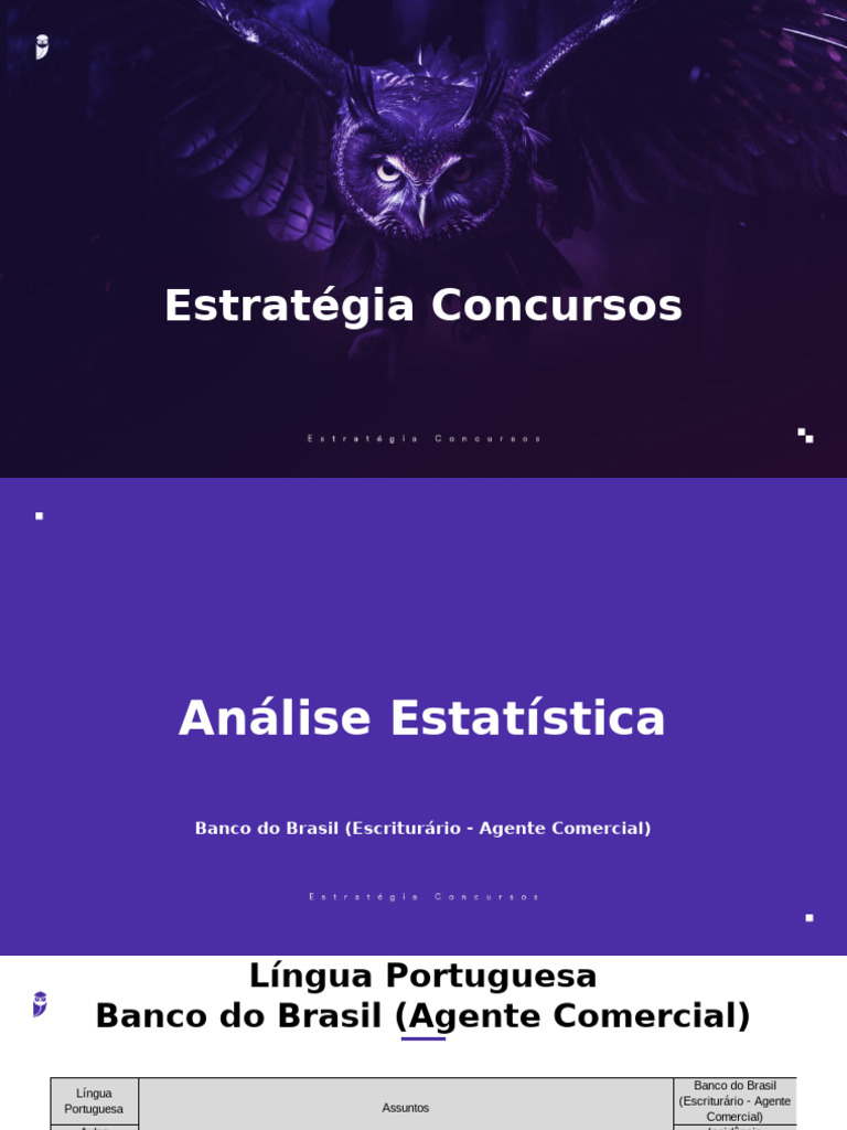 Estratégia de Estudos para Concursos BB | PDF | Juros | Dinheiro