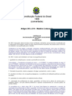 Constituição Brasileira - Artigos 205 a 214 sobre Educação