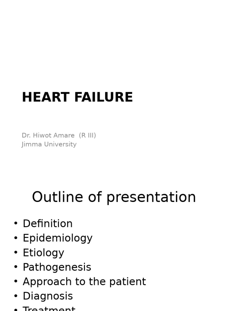 Understanding Heart Failure: Causes and Treatment | PDF | Heart Failure ...