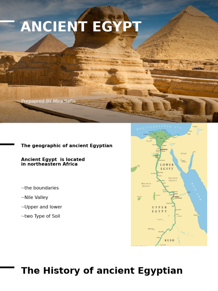 Overview of Ancient Egyptian Civilization | PDF | Ancient Egypt ...