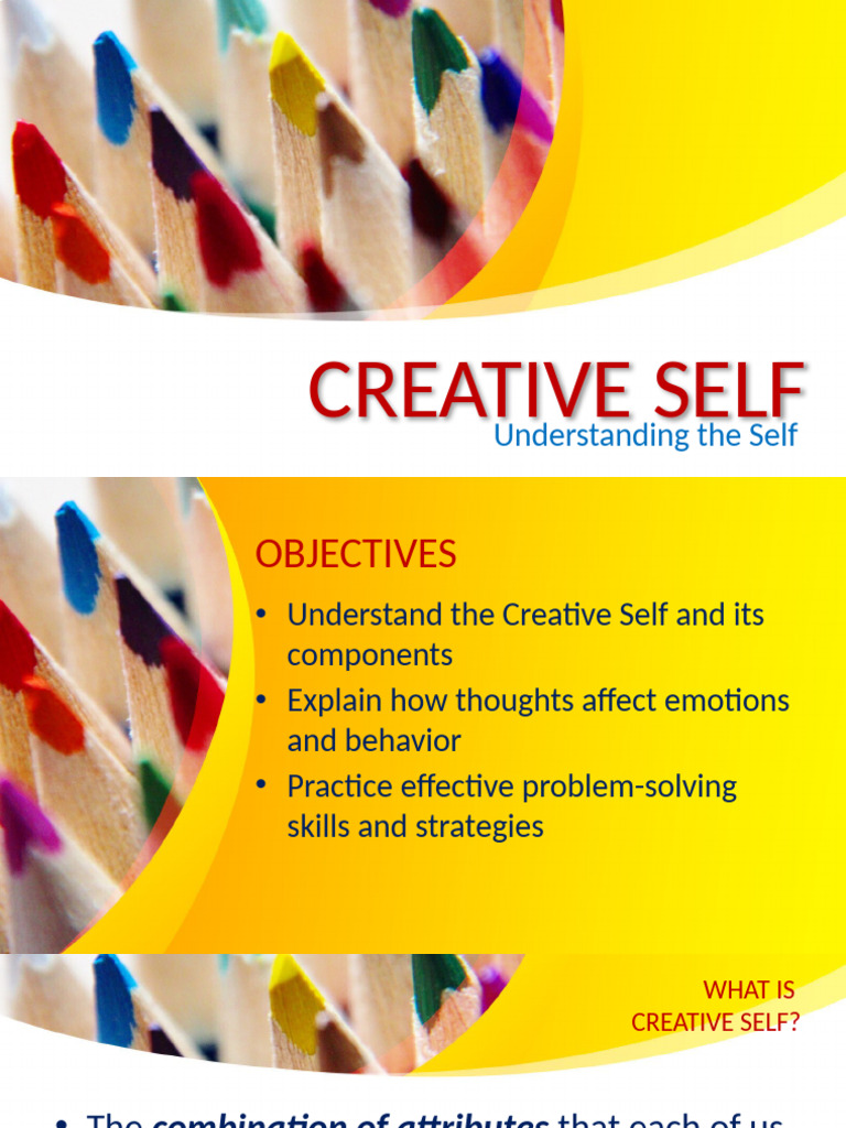 Understanding the Creative Self | PDF | Thought | Humour