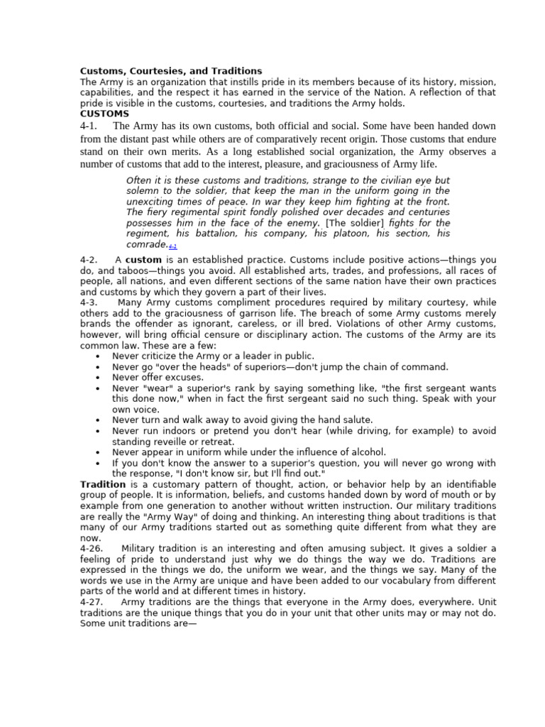 1. CUSTOMS AND TRADITIONS | PDF