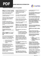 Sedilix-Rx Linctus Usage and Dosage Guide | PDF | Allergy | Dose ...