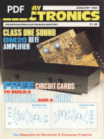 Everyday Electronics 1989 01 S OCR | PDF | Power Supply