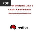 Red Hat Enterprise Linux 6 Cluster Administration en US