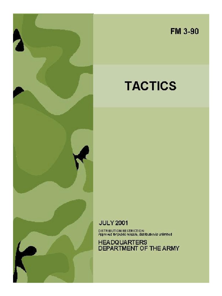 [eBook - Military] US Army Field Manual 003-090 Operations) Tactics