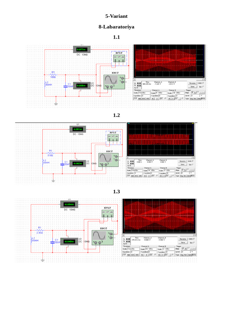 8 Labaratoriya | PDF