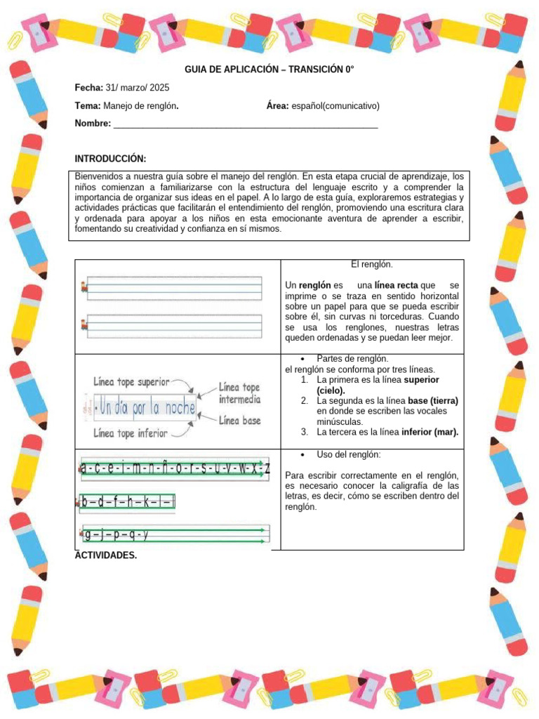 Guía para el Manejo del Renglón Infantil | PDF | Modificación de ...