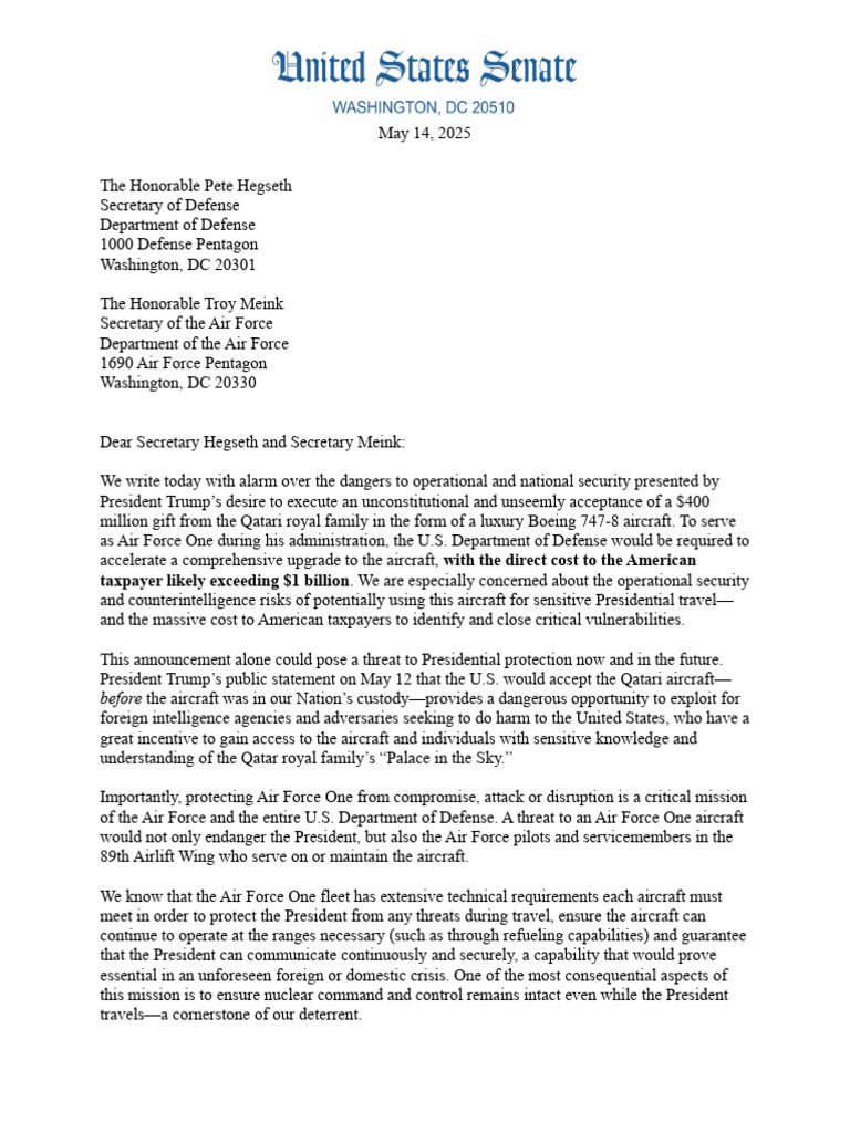 With The Direct Cost To The American Taxpayer Likely Exceeding $1 ...