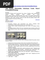 Download Alat Peraga Matematika Sederhana Untuk Materi Probablilitas by Melky Wijayanti SN86269337 doc pdf