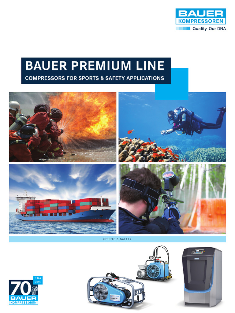 Bauer Capitano 140 Compressor Overview | PDF | Diesel Engine | Engines