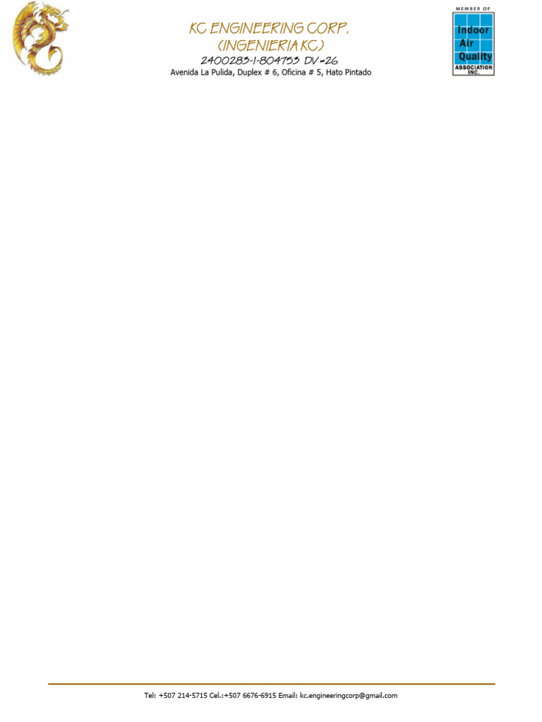 KC Engineering - Procedimiento de LD de AA - Rev.22-Ago-2019 | PDF ...
