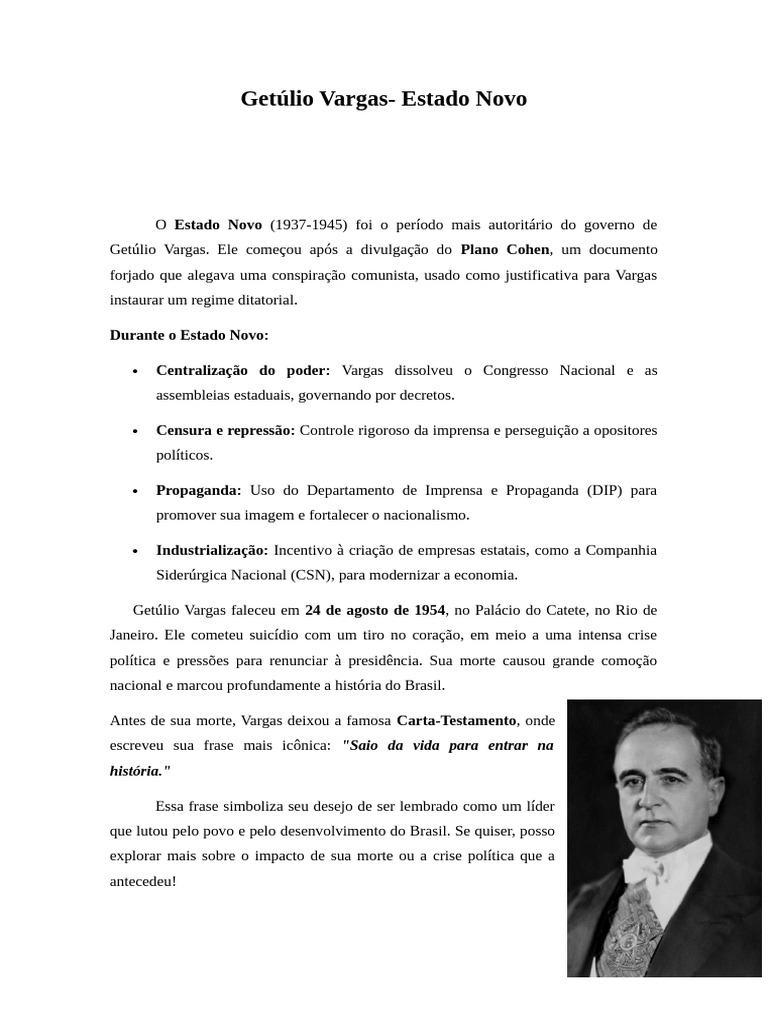 Getúlio Vargas | PDF