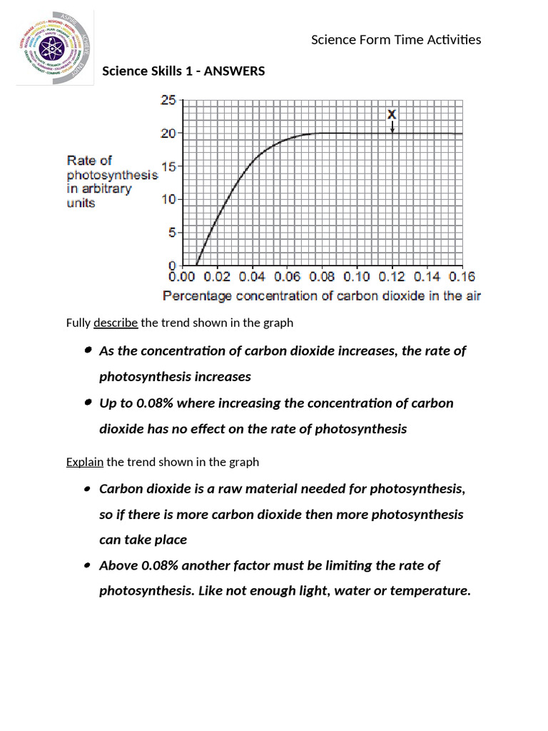 Science Skills 1 Answers | PDF